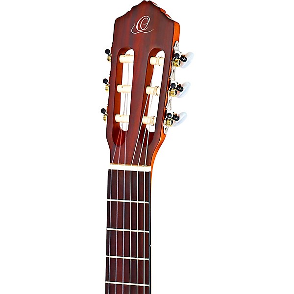 Ortega Family Series Pro RCE131 Acoustic-Electric Left-Handed Classical Guitar Satin Natural