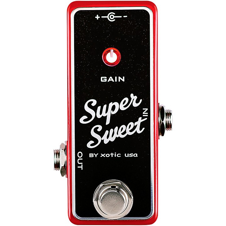 ギター Xotic Super Sweet Xotic Super Sweet Booster - YouTube