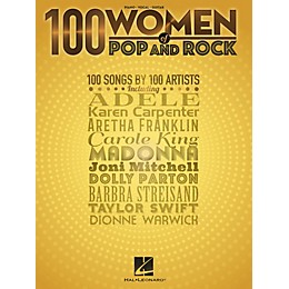 Hal Leonard 100 Women of Pop and Rock Piano/Vocal/Guitar Songbook