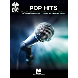 Hal Leonard Pop Hits - Vocal Sheet Music Series Songook (Singer + Piano/Guitar)