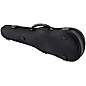 J. Winter Violin-Shaped Case Greenline 1/2 Size Black Exterior, Black Interior