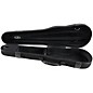 J. Winter Violin Shaped Case Greenline 1/4 Size Black Exterior, Black Interior