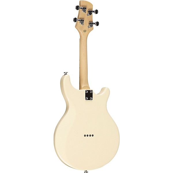 Open Box Gold Tone GME-4/L Electric Solidbody 4-String Mandolin For Left Hand Players Level 1 Cream Gloss