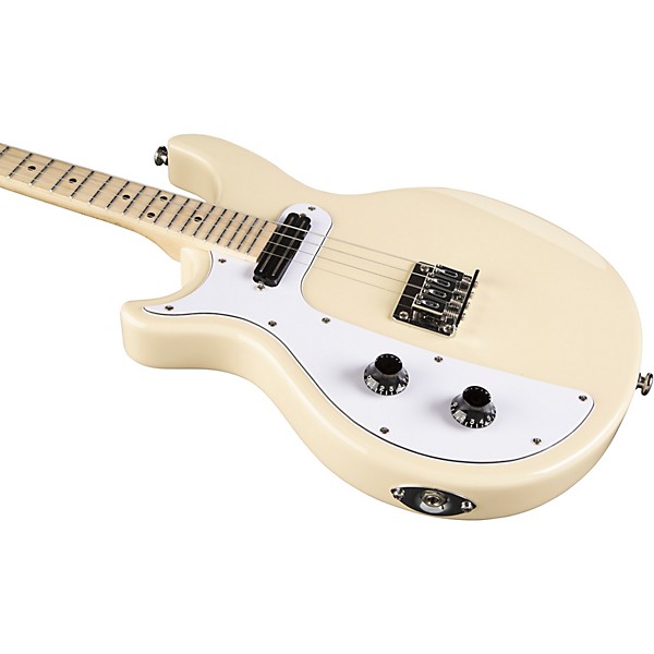 Open Box Gold Tone GME-4/L Electric Solidbody 4-String Mandolin For Left Hand Players Level 1 Cream Gloss
