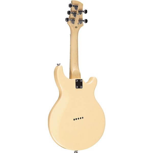 Gold Tone GME-5/L Electric Solidbody 5-String Mandolin For Left Hand Players Cream Gloss