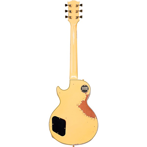 Platinum Gibson Custom '74 Les Paul Custom Aged Solid Body