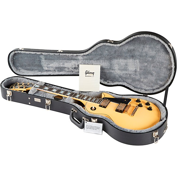 Platinum Gibson Custom '74 Les Paul Custom Aged Solid Body