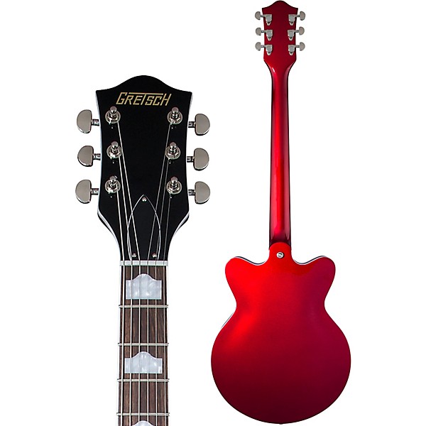 Open Box Gretsch Guitars G2657T Streamliner Center Block Jr. Double-Cut with Bigsby Electric Guitar Level 2 Candy Apple Re...