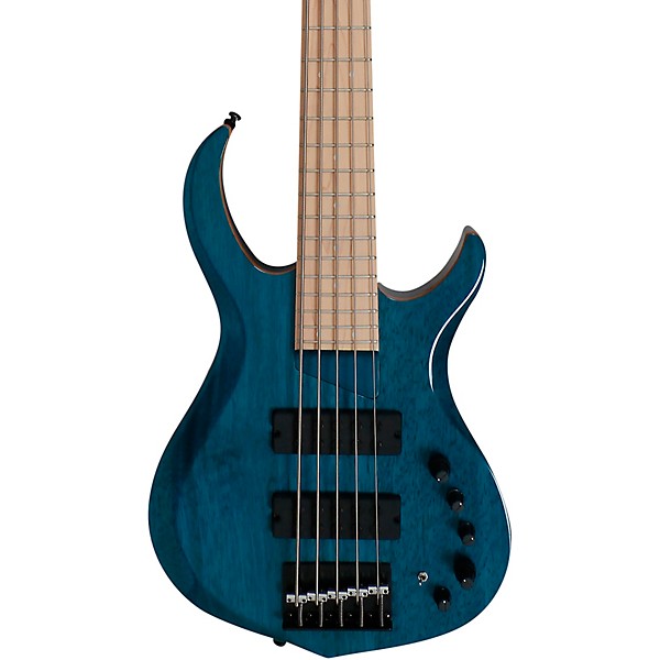 Open Box Sire Marcus Miller M2 5-String Bass Guitar Level 2 Transparent Blue 197881116460