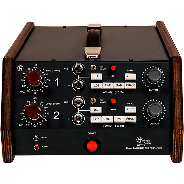 Heritage Audio Dual Table Top Microphone Preamp