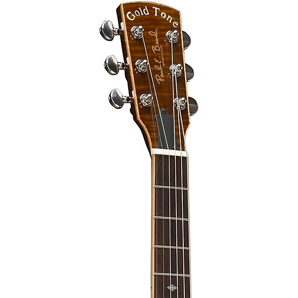 Gold Tone Paul Beard Signature Series Metal Body 6-String Guitar For Left Hand Players