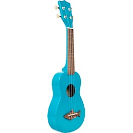 Kala Shark Soprano Ukulele Mako Blue Kala Shark Soprano Ukulele Mako Blue