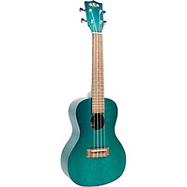 Kala Blue Exotic Mahogany Concert Ukulele Blue