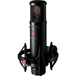 Open Box sE Electronics sE2300 microphone with shock mount,pop filter and thread adapter Level 2 Black 190839785725