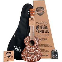 Kala Mandy Harvey Learn to Play Tenor Ukulele Satin Natural