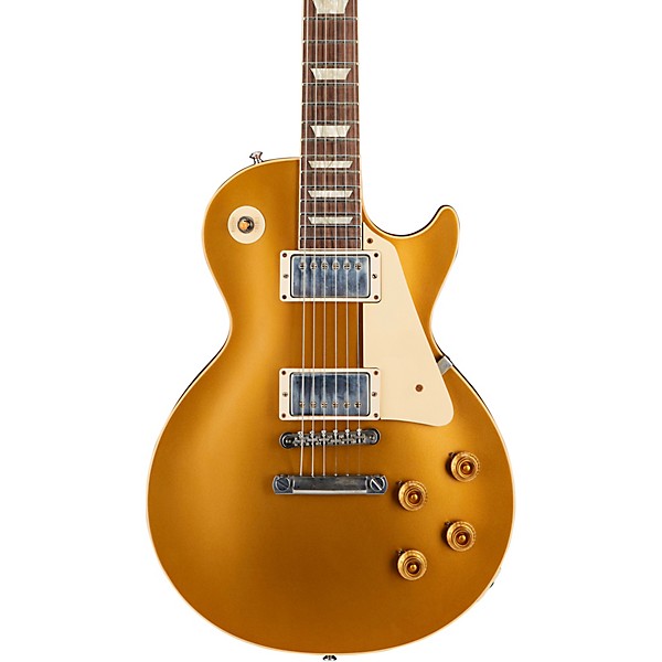 sværd skridtlængde banan Gibson Custom 1957 Les Paul Goldtop Reissue VOS Electric Guitar Gold Top |  Guitar Center