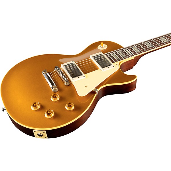 Gibson Custom 1957 Les Paul Goldtop Darkback Reissue VOS Electric Guitar Gold Top