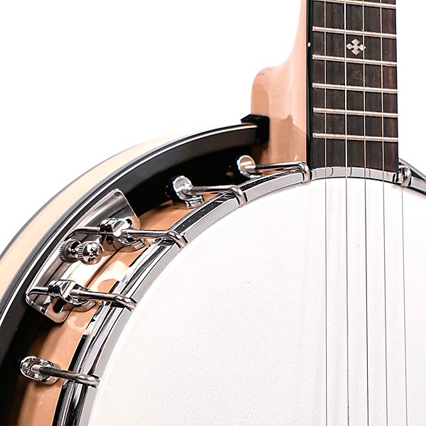 Gold Tone MC-150R/P Maple Classic Banjo With Steel Tone Ring Gloss Natural
