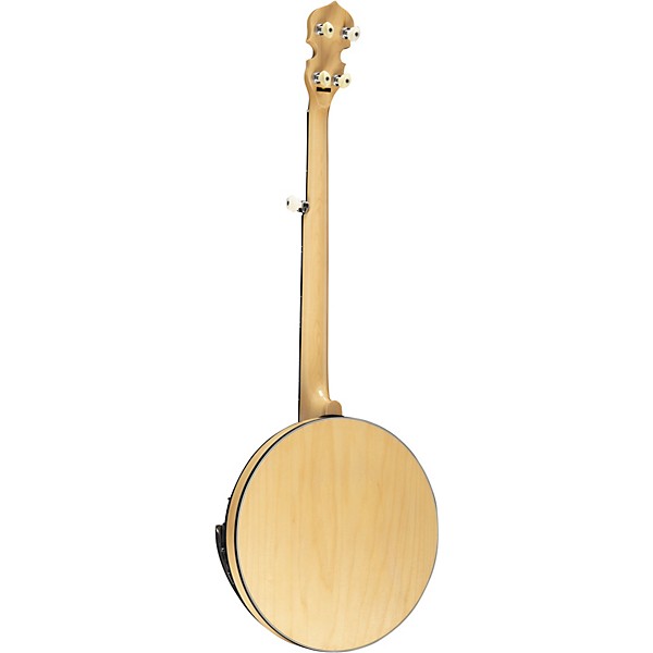 Gold Tone MC-150R/P/L Left-Handed Maple Classic Banjo with Steel Tone Ring Gloss Natural