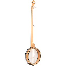 Gold Tone Maple Mountain Long Neck Openback Banjo Gloss Natural