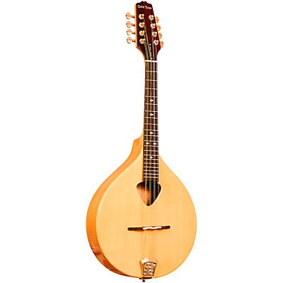 Gold Tone Traditional Left-Handed Irish Mandola With Case Gloss Natural for sale