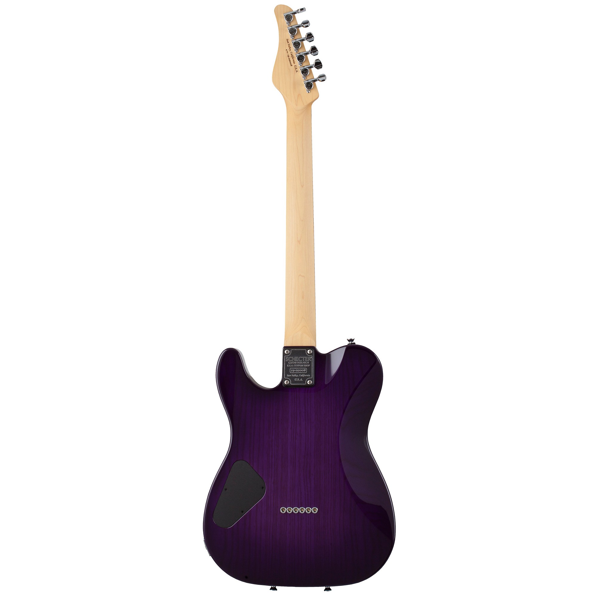 Schecter Guitar Research PT Custom Electric Guitar Plum Crazy