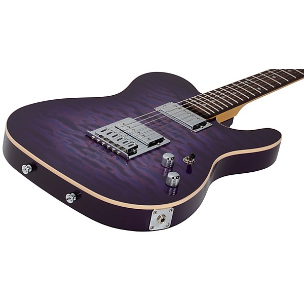 Schecter Guitar Research PT Custom Electric Guitar Plum Crazy Purple