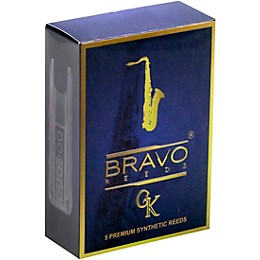 Bravo Reeds Synthetic Tenor Saxophone Reed 5 Pack 3