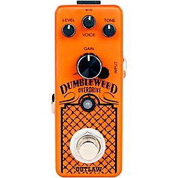 Outlaw Effects Dumbleweed Overdrive Effects Pedal