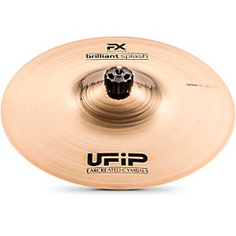 UFIP Effects Series Brilliant Splash Cymbal 10 in. UFIP Effects Series Brilliant Splash Cymbal 8 in.