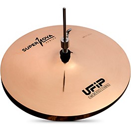 UFIP Supernova Series Hi-Hat Cymbals 13 in. UFIP Supernova Series Hi-Hat Cymbals 14 in.