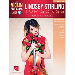Hal Leonard Lindsey Stirling - Top Songs Violin Play-Along Volume 79 Book/Audio Online
