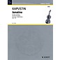 Schott Sonatina, Op. 158 for Viola and Piano by Kapustin thumbnail