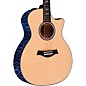 Taylor Custom Grand Auditorium #11152 Sitka Spruce and AA-Quilted Maple Acoustic-Electric Guitar Transparent Purple thumbnail