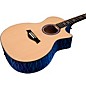 Taylor Custom Grand Auditorium #11152 Sitka Spruce and AA-Quilted Maple Acoustic-Electric Guitar Transparent Purple