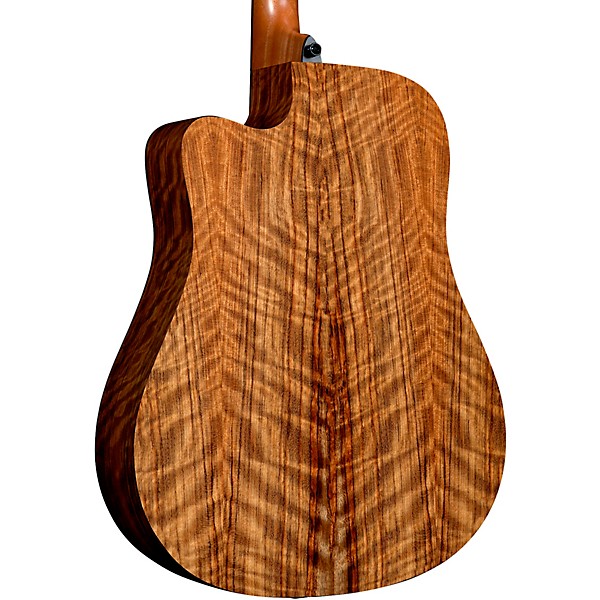 Restock Lag Guitars Tramontane HyVibe THV20DCE Dreadnought Acoustic-Electric Smart Guitar Natural