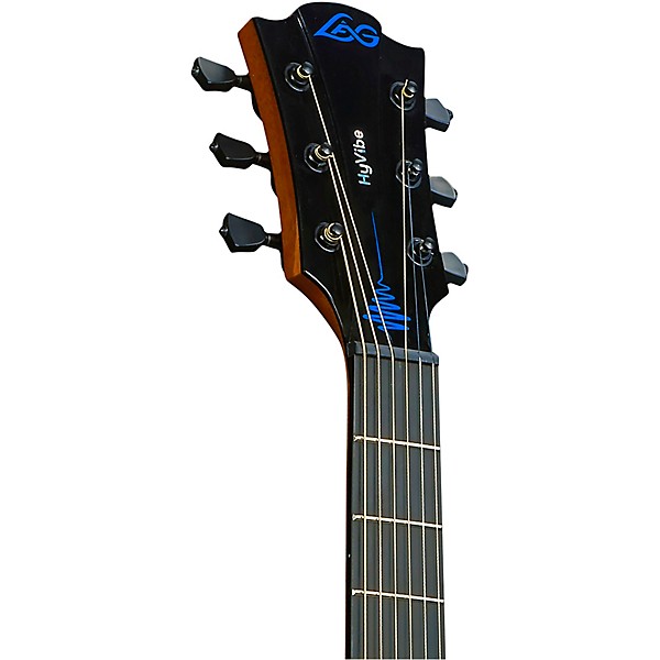 Open Box Lag Guitars Tramontane HyVibe THV30DCE Dreadnought Acoustic-Electric Smart Guitar Level 1 Natural