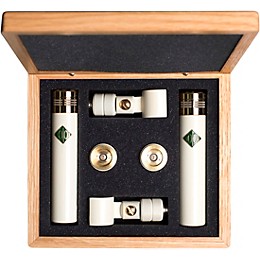 Open Box Soyuz Microphones 013 FET-M Matched Pair Small Diaphragm FET Microphones (cardioid capsule, 10dB pad) Level 1