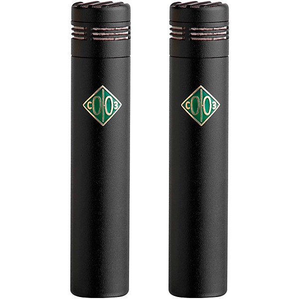 Soyuz Microphones 013 FET-M-B Matched Pair Small Diaphragm FET Microphones Black Finish (cardioid capsule, 10dB pad)