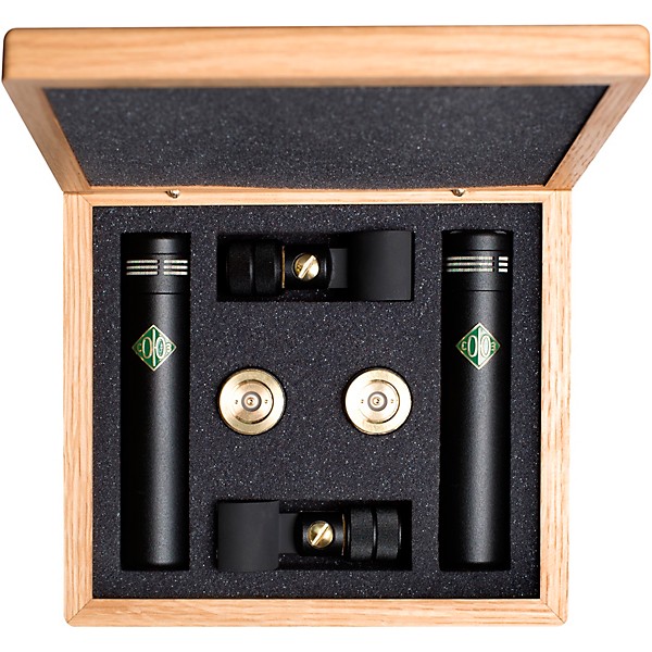 Soyuz Microphones 013 FET-M-B Matched Pair Small Diaphragm FET Microphones Black Finish (cardioid capsule, 10dB pad)