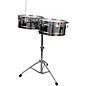 Toca Elite Series Steel Timbales 14" and 15" Chrome Drums with Stand 14 in./15 in. Chrome thumbnail