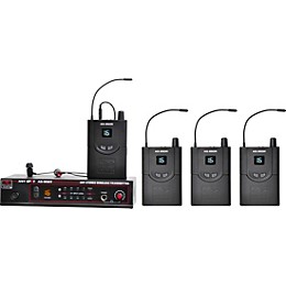 Open Box Galaxy Audio AS-950-4 Wireless In-Ear Monitor Band Pack Level 1 518-554 MHz Black
