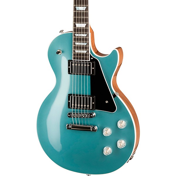 Gibson Les Paul Modern Electric Guitar Faded Pelham Blue