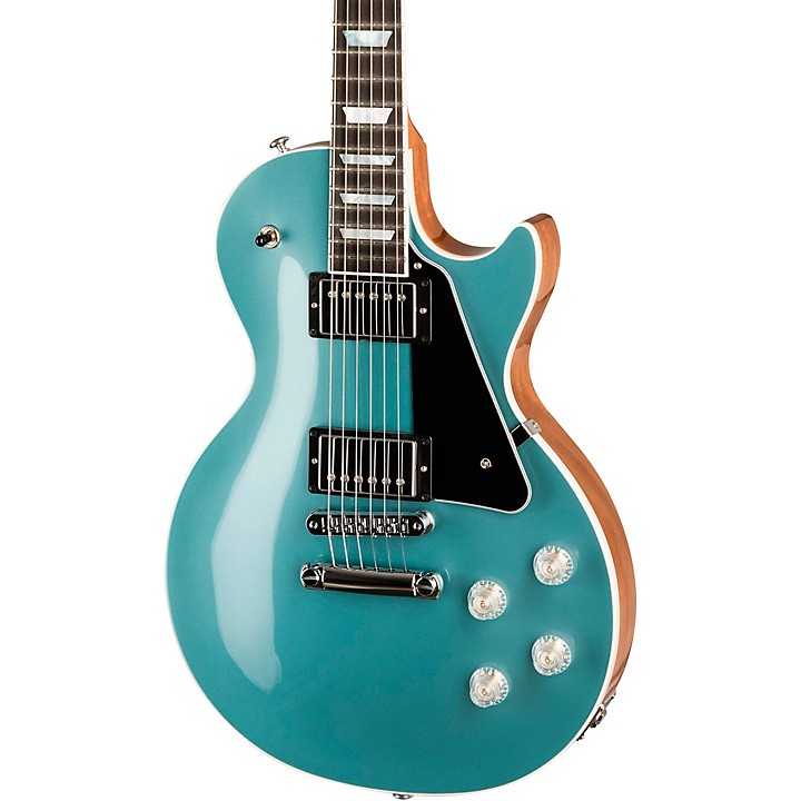 Gibson Les Paul Modern Electric Guitar Faded Pelham Blue | Guitar Center