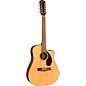 Fender CD-140SCE 12-String Dreadnought Acoustic-Electric Guitar Natural