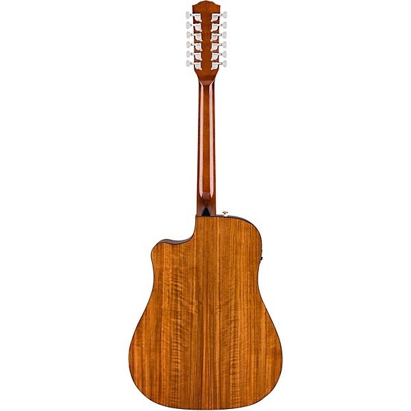 Fender CD140SCE Dread Acoustic Electric Walnut Neck All Mahogany (0122