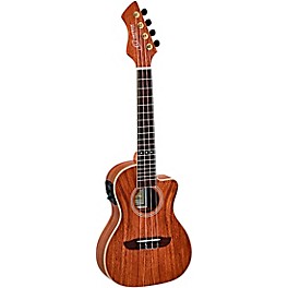 Ortega Horizon Series RUWN-CE Walnut Concert Acoustic-Electric Ukulele Satin Natural