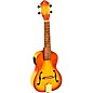 Ortega Saloon Series RUSL-HSB Archtop Concert Acoustic-Electric Ukulele Violin Sunburst thumbnail