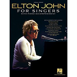 Hal Leonard Elton John for Singers (with Piano Accompaniment) Original Keys For Singers Songbook