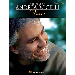 Hal Leonard The Best of Andrea Bocelli: Vivere Vocal/Piano Songbook